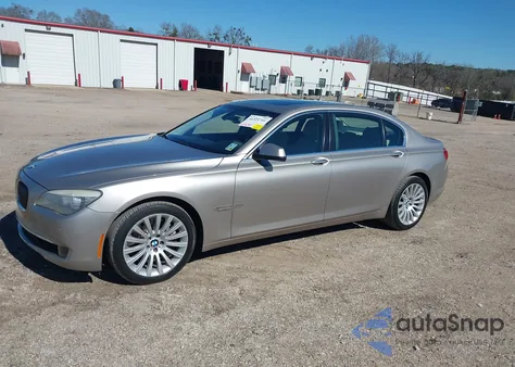 2012 BMW 750Li from USA, damaged, VIN WBAKB8C52CC964494